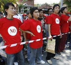 Burmese protest in Singapore