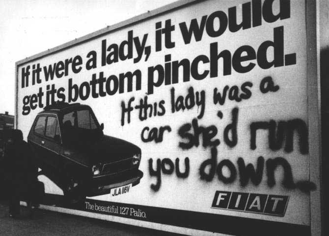 Fiat Billboard for the 127 Palio from the 70s