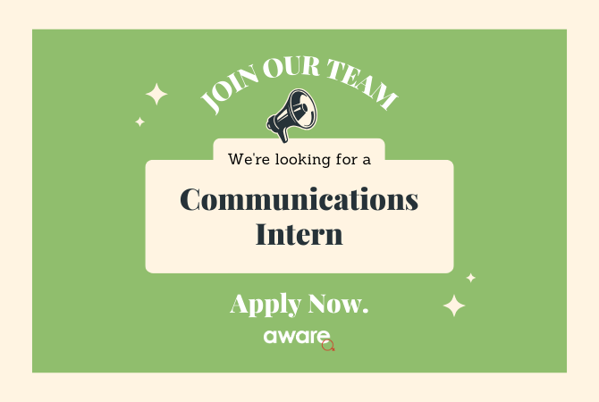 Communications Intern Banner